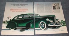 1939 1940 Nash Ambassador History Info Article 