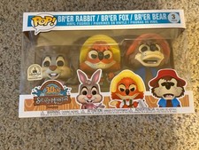 Funko Pop Splash Mountain 30th Ann Brer Rabbit Fox & Bear 3 Pack Disneyland picture