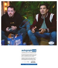 ANDREW SCHULZ SIGNED STAND-UP COMEDIAN GUY CODE FLAGRANT 8x10 PHOTO - ACOA COA picture