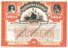 Southern Railway - Bond - Railroad Bonds picture