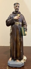 Catholic Church St Francis Statue 12” picture