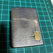 Zippo Gold Ingot Limited 228/250 2010 Silver Oil Lighter Matching Insert picture