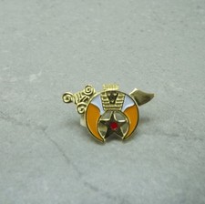MASONIC SHRINE EMBLEM ORGANIZATION ENAMEL LAPEL/HAT PIN  picture