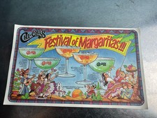 Vintage Chi-Chi’s Restaurant Festival of Margaritas Menu Placemat Advertising picture