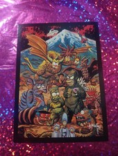 2001 Inkworks The Simpsons Mania Dan Brereton Monsters Artwork #68 picture