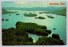 Paradise Bay Lake George NY Vintage Postcard Bolton Landing Islands Scenic picture