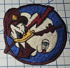 Korean War DONALD DUCK 63rd Troop Carrier Wing US Air Force USAF Patch Korea picture