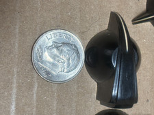 2 Vintage Brown Chicken Head Pointer Knobs Bakelite 40s-50s  Guitar Amp Tube picture