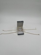 Disney Parks CRISLU Gold CZ Bangle & Pearl Set Boxed picture