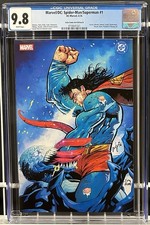 MARVEL/DC: SPIDER-MAN/SUPERMAN #1 CGC 9.8 DWJ FELIX COMIC ART picture