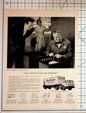 Mayflower Transit Company 1950s Moving Services Vintage Magazine Ad Ephemera picture