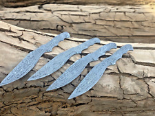WILD BEAUTIFUL HANDMADE IN DAMASCUS STEEL HUNTING 13 INCHES LONG HUNTING BLADES picture