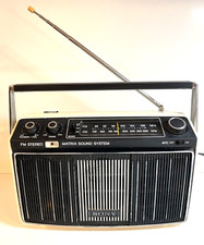 Vintage Sony Matrix Sound System MR-9100W FM Stereo/AM Radio Works - Read picture