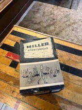 1960's Vintage Miller Sportwear Advertising Shirt Box picture
