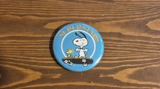 BARGAIN RARE VINTAGE SNOOPY SUPERSTARS PIN BADGE MEMORABILIA COLLECTION  picture