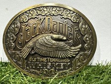 1995 Jack Daniels Time Tennessee Whiskey Belt Buckle R-190 picture