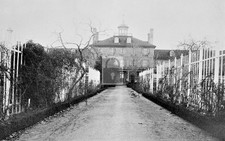 The Lazaretto Hospital Entrance Essington Pennsylvania PA - Reprint picture