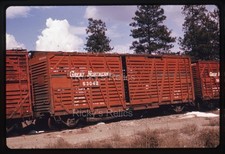 Duplicate Slide GN #53042 Stock Car Great Northern 1969 Spokane WA picture