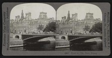 Hotel de ville, Paris, France Old Photo 1 picture