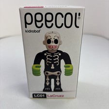 Peecol LaCruzz LC01 Kidrobot 2007 by eBoy New in Box Day Of Dead Skeleton picture