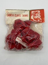 Vintage Santa’s Clause Trims - Roses For Christmas Tree - British Hong Kong picture