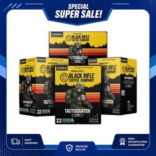 (4 pack) Black Rifle Coffee Company Tactisquatch K-Cup Pods, Dark Roast, 22 Ct picture