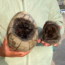11.86LB Large Natural Dragon Septarian Geode Quartz Cluster Crystal Egg Healing picture
