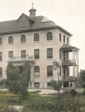 St Lukes Hospital Aberdeen South Dakota E C Kropp 1908 Postcard picture