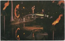Kauai Hawaii The Coco Palms Hotel Conch Shell The Call to Dinner 1971 Postcard picture