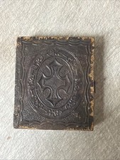 Antique Civil War Era Photo Box Wood picture