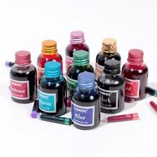 Fountain Pen Ink In Plastic Bottle Choice of 11 Colours   Rich Br HOT picture