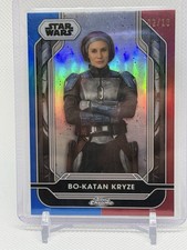 2024 Topps Chrome Star Wars Costco Bo-Katan Kryze Red/Blue Refractor 02/10 picture