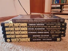 Before Watchmen Deluxe Hardcover Set 4 Books + Watchmen + Watchmen & Philosophy picture