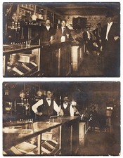 real photo (2) Stratford Texas - Confectionary Store antique postcards RPPC picture