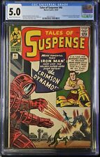 Tales Of Suspense #46 CGC VG/FN 5.0 1st Appearance Crimson Dynamo Marvel 1963 picture