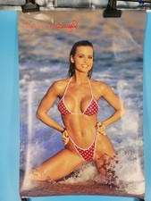 KAREN MCDOUGAL 1998 Pinup Poster Poster 22.25x34.5” Model Actress Man Cave picture