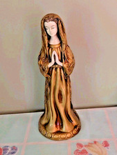 Vintage Paper Mache Praying Madonna Virgin Mary Schmid Brothers Japan picture