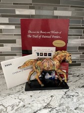 Trail Painted Ponies GOLDEN FEATHER  #89 ONLY SIGNED ONE on eBay NEW Rare COA picture