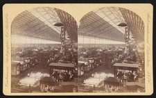 Photo:Main Building Interior Exhibition Hall 1876 Stereo View picture