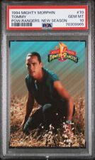 1994 Mighty Morphin Power Rangers The New Season PSA 10 Green Tommy JDF White 70 picture