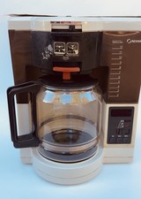 Vintage Norelco 12 Cup Coffee Maker Digital Timer Glass Carafe Retro Tested picture
