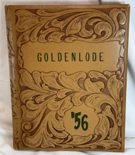 1956 Lead High School Annual Yearbook South Dakota SD, Goldenlode picture
