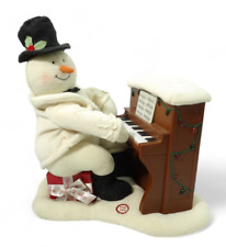 2005 Hallmark Jingle Pals Plush Piano Singing Snowman Not Working picture