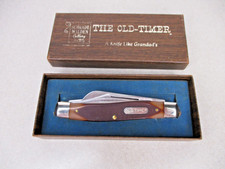 RARE VINTAGE SCHRADE WALDEN USA MASTER MECHANIC MM89 STOCKMAN POCKET KNIFE SAW picture