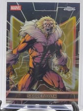 2026 Topps Marvel Neon Sabretooth #93 Topps Chrome Black 02/10 SSP X-Men 🔥🔥👀 picture