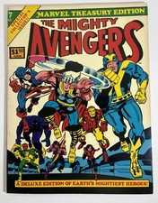 The Mighty Avengers - Marvel Treasury Edition #7 (1975); Harder & Harder To Find picture