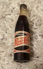 Vintage Pepsi Miniature Soda Bottle Cigarette Lighter, Kem picture
