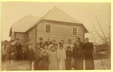 Photo:Haines Alaska Haines Mission Scholars Group 1890s picture