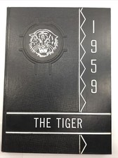 1959 The Tiger Anson Texas High School Yearbook Annual Local History Genealogy picture