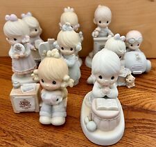 VTG Precious Moments Collectors Only Lot Of 9 Figurines-Excellent-No Boxes picture